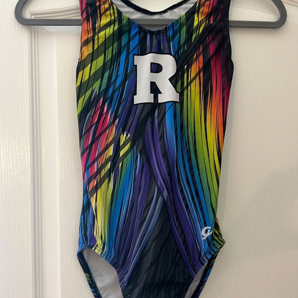 Rutgers Competition Leotard Gently Used